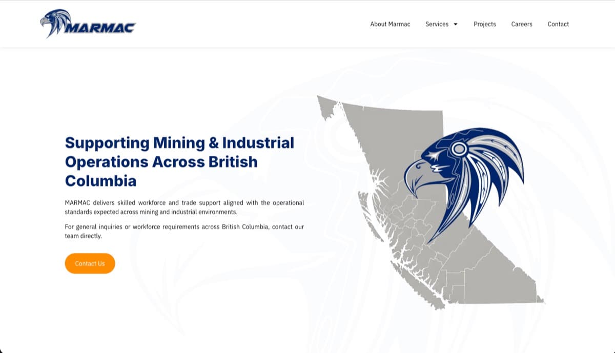 Services page