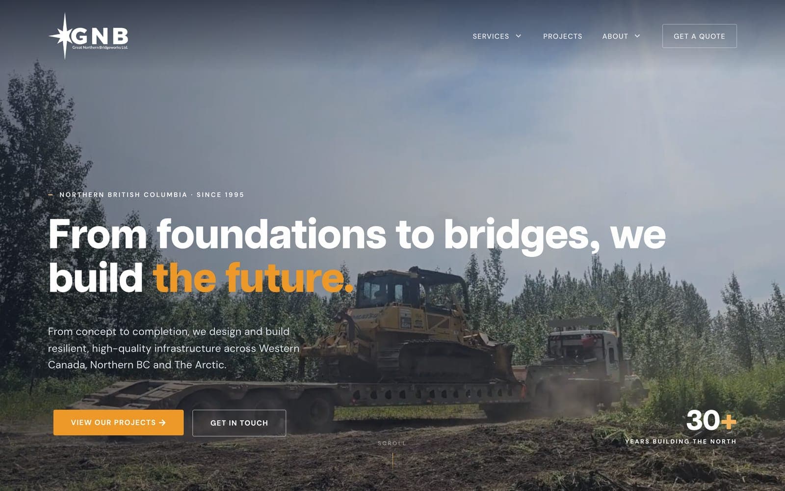 Great Northern Bridgeworks website
